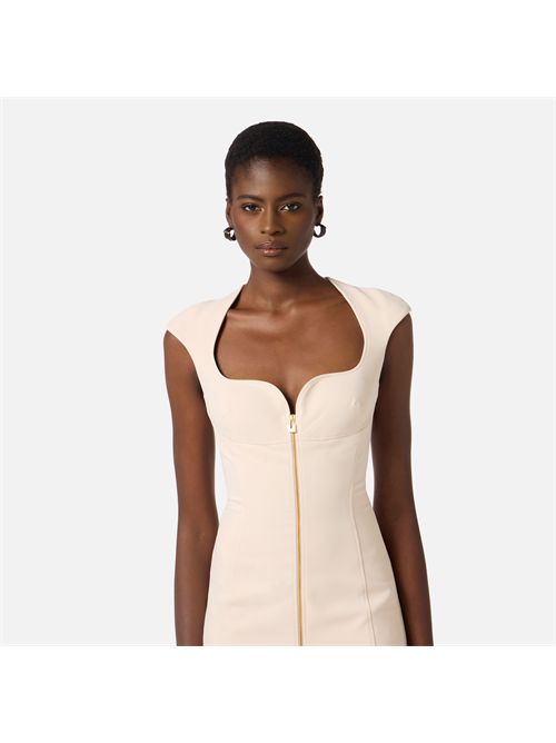 Dress woman white ELISABETTA FRANCHI | AB90061E2/193